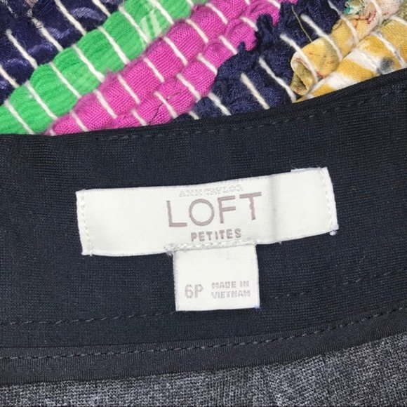 LOFT ~ Colorblock pencil skirt - Picture 5 of 5